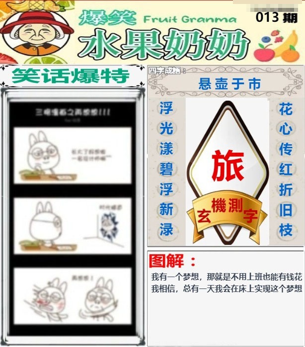013期爆笑水果奶奶[图]